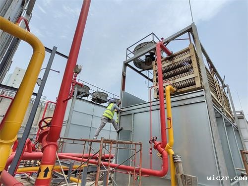 圆形冷却塔底盘漏水的原因及修补办法,冷却塔底盘漏水维修方法