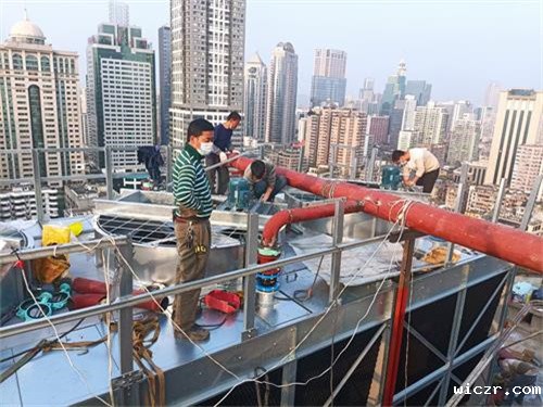 高温型冷却塔的组成装置及如何选型,圆形高温冷却塔填料