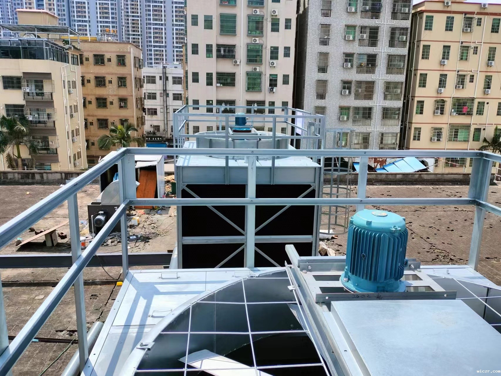 高温型冷却塔与普通冷却塔的区别,高温冷却塔进出水温差