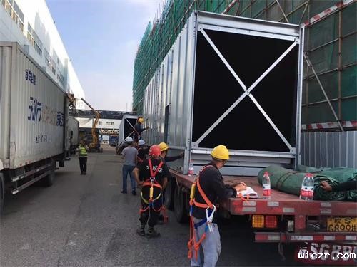 通常玻璃钢冷却塔空气处理系统工作原理